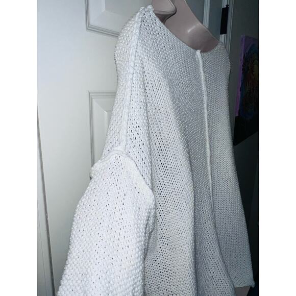 Aerie Knit Half-Sleeve Sweater, Size Medium - Picture 6 of 8